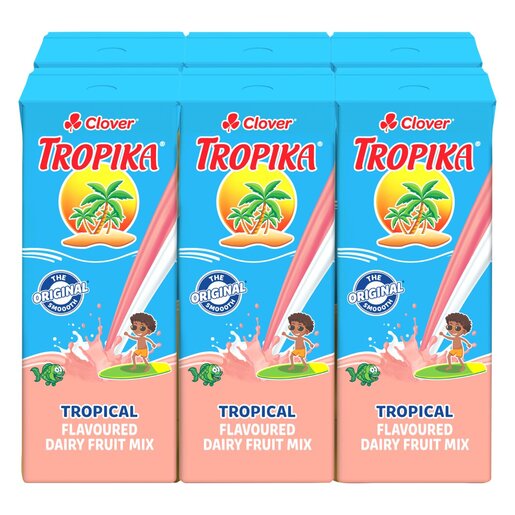 Tropika - Long Life flavored Dairy Fruit Mix Tropical 200ml