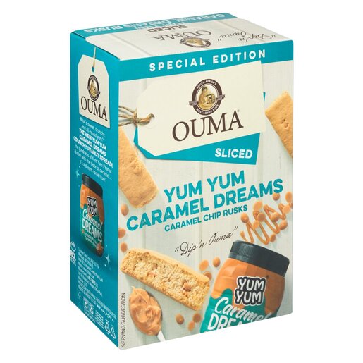 Ouma - Yum Yum Karamelltraum Geschnittener Zwieback 500g
