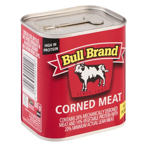 Bull Brand - Pökelfleisch &amp; Müsli Dose 300g