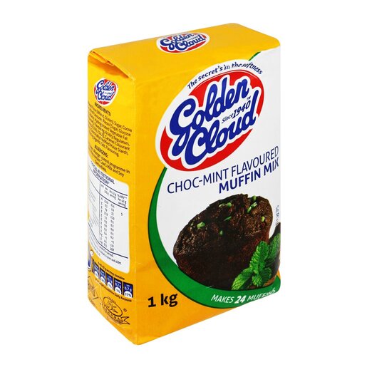 Golden Cloud - Choc Mint Flavoured Muffin Mix 1kg
