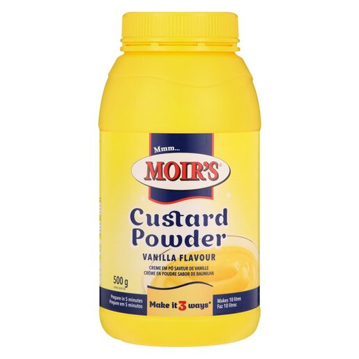Moirs - Custard Powder Vanilla Flavour 500g