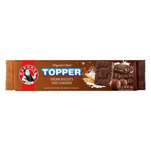 Bakers - Topper Sahnekekse Schokolade 125g