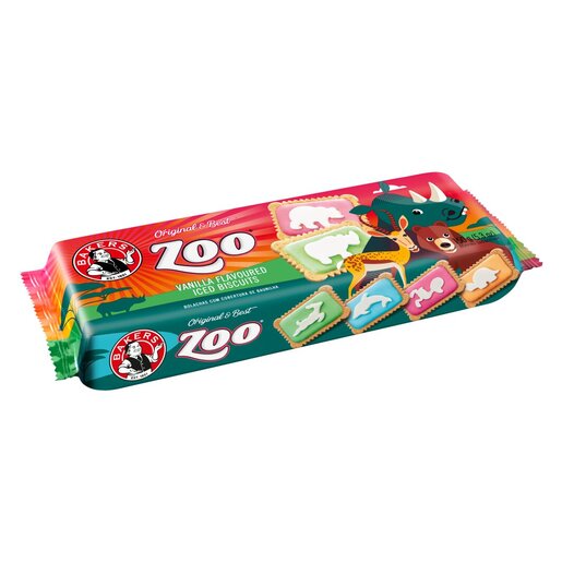 Bakers - Kidz Zoo Iced Vanilla Flavored 150g