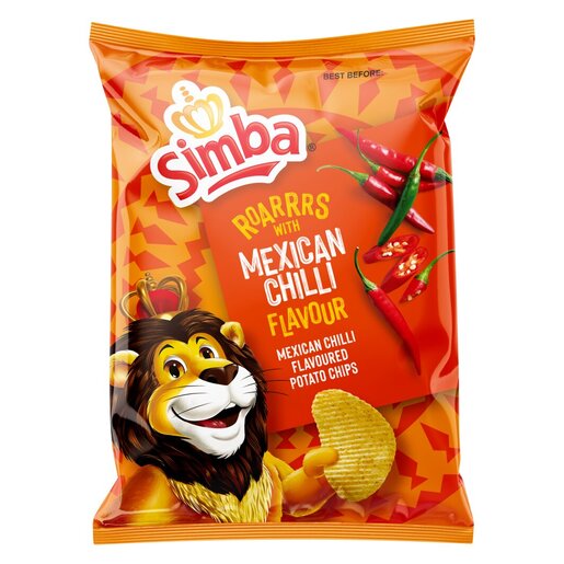 Simba Kartoffelchips Mexikanisches Chili 120g