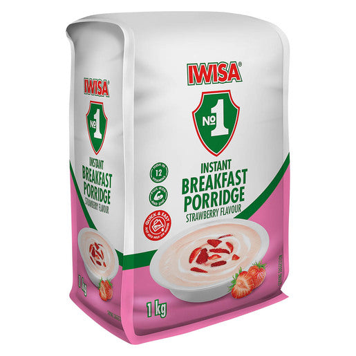 Iwisa - Instant Porridge Strawberry Flavour 1kg