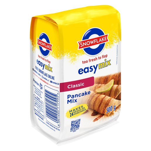 Snowflake - Easy Mix Classic Pancake Mix 500g makes 24 Regular Pancakes